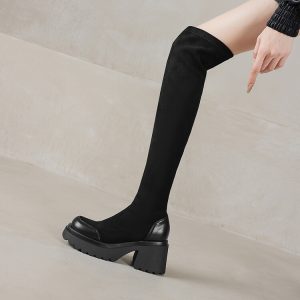 Fashion Over-the-Knee High Heel Boots for Women